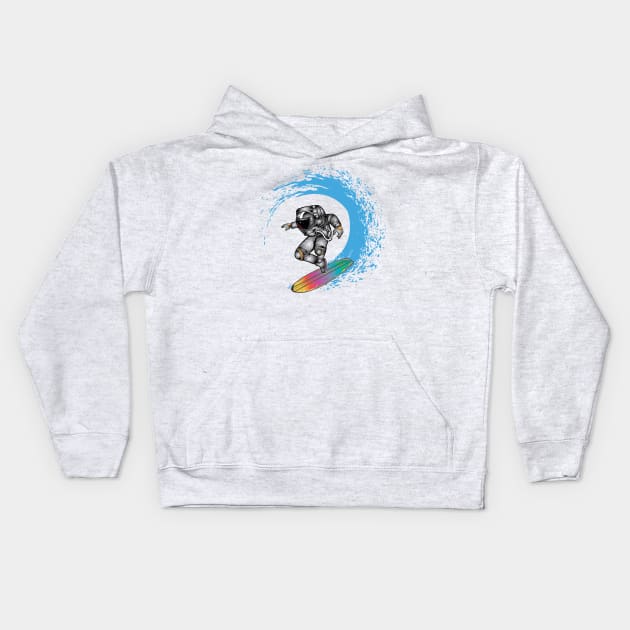 OCEAN BEACH Kids Hoodie by sonnycosmics